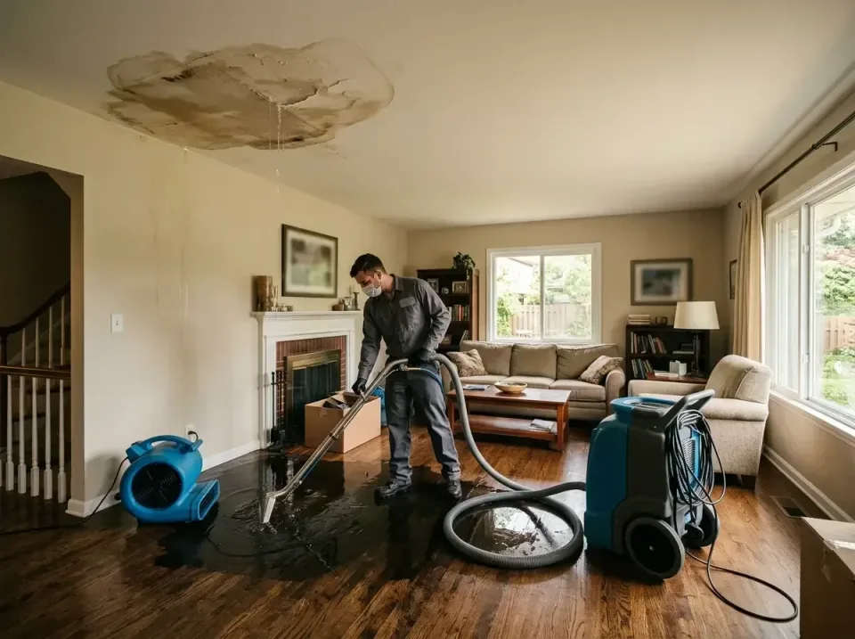 attic-pipe-burst-ceiling-drip-008 — frequently asked questions, Water Damage Restoration & Carpet Care in Knik-Fairview, AK